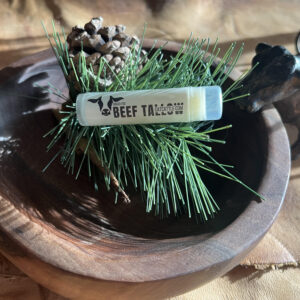 Grass-fed Beef Tallow Lip Balm