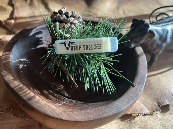 Grass-fed Beef Tallow Lip Balm